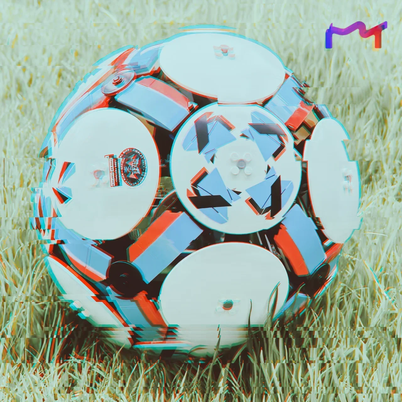 The Cheapest New 1498PCS Soccer Ball Exercise Cup Football Building Block Puzzle Model Toys For Ornament Birthday Gifts