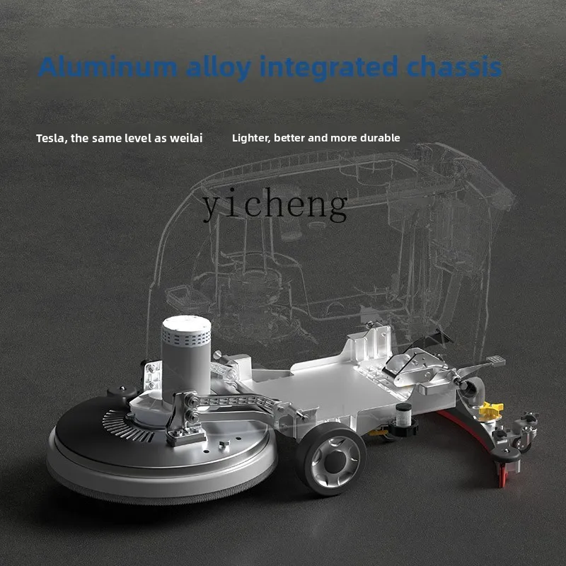 Lavatrice ZZ Centro commerciale Lavapavimenti elettrico Officina industriale di fabbrica Aspirazione di guida