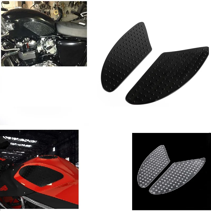 

For Yamaha R1 R6 Honda CBR600RR CBR1000RR Kawasaki ZX6R ZX636R Motorcycle Traction Tank Side Pad Gas Knee Grip Protector Decal