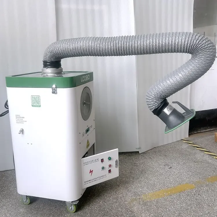 Efficient Extraction and Filtration System of Welding Flue Gas for Air Purification and Air Cleaning Equipment