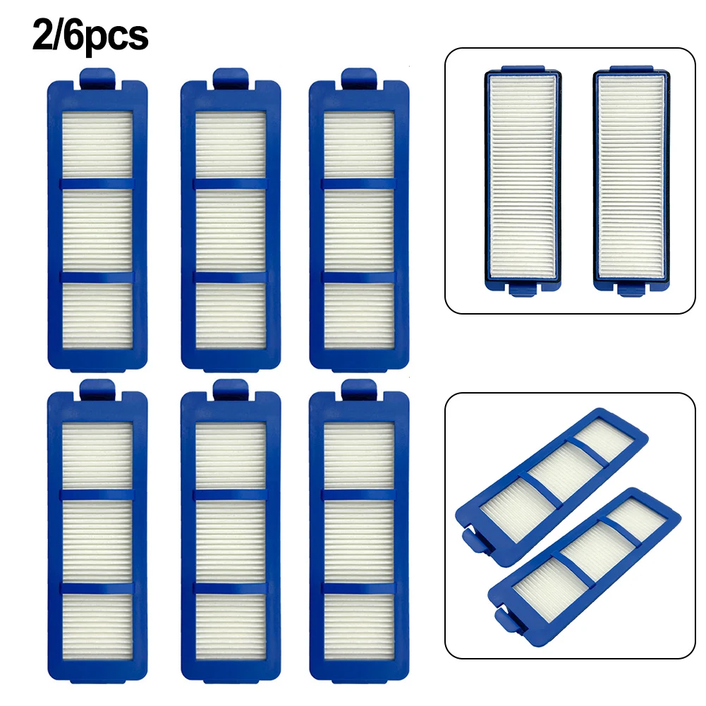 2/6Pcs Filters For RoboVac G40 For Hybrid+Replacement Spare Parts Power Tool Accessories Household Cleaning Filters