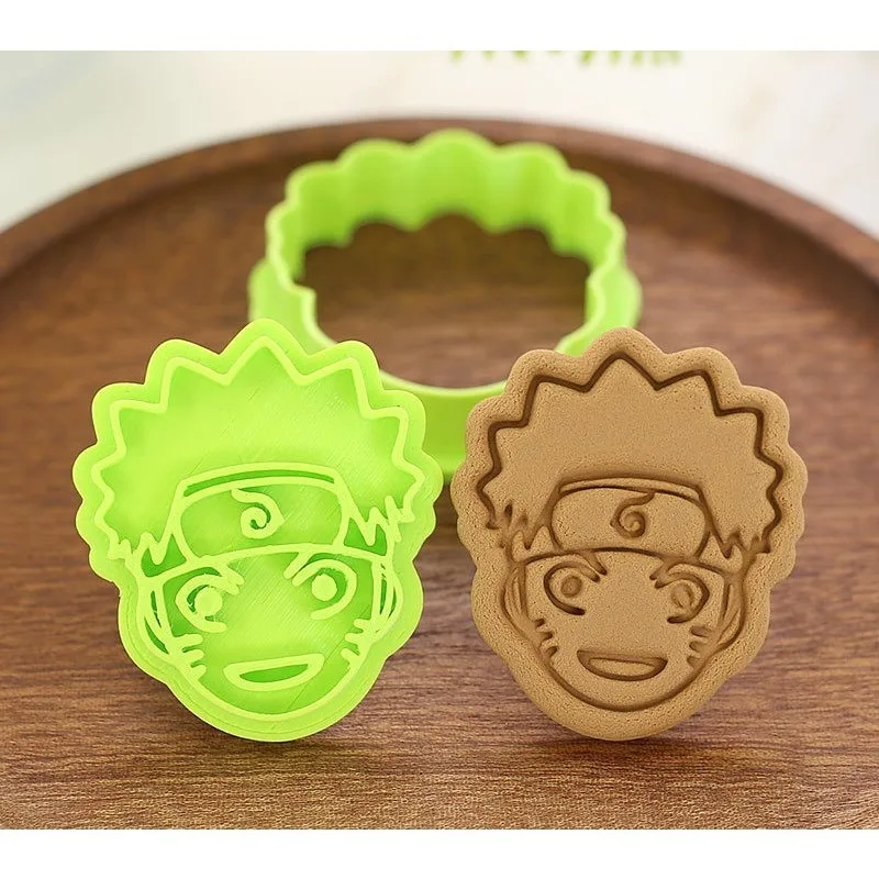 

Наруто формочки для печенья форма для печенья DIY забавная пластиковая форма для сэндвичей фигурка 3D стерео прессованная форма для печенья инструменты для выпечки 7 шт.