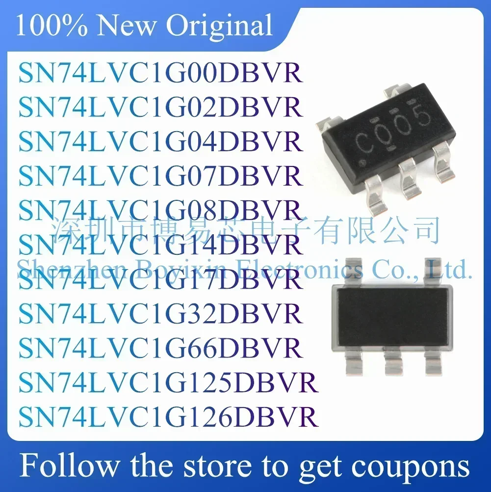 

SN74LVC1G00DBVR 1G02DBVR 1G04DBVR 1G07DBVR 1G08DBVR 1G14DBVR 1G17DBVR 1G32DBVR 1G66DBVR 1G125DBVR 1G126DBVR Standard version