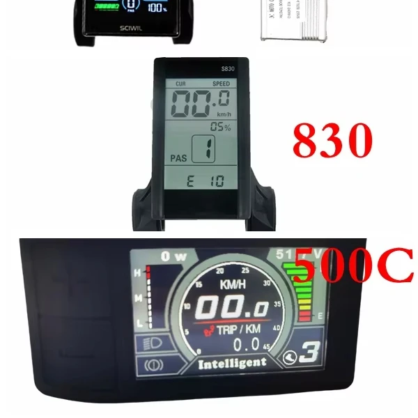 

For Ebike 350W 500W 750W Controller Set Electric Bike Intelligent Brushless Controller