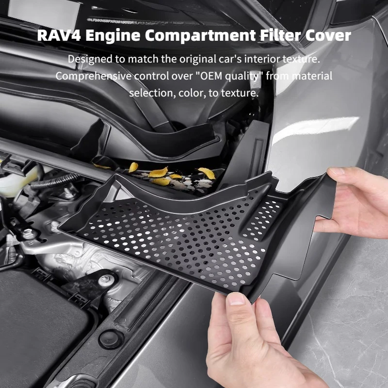 

Для Toyota RAV4 и Wildlander | Крышка фильтра моторного отсека, сетчатая крышка от засорения, аксессуары для защиты моторного отсека