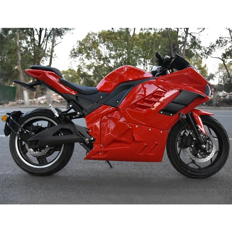 2025 أحدث 200 كم/ساعة دراجة كهربائية مبيعات المصنع مباشرة 12000 واط سباق الدراجات النارية دعم مخصص التسليم من الباب إلى الباب #4