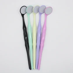 5pcs Dental Mouth Mirror Autoclavable Premium Front Surface Exam Reflector Double Sided Oral Mirrors Dentist Instrument Tool