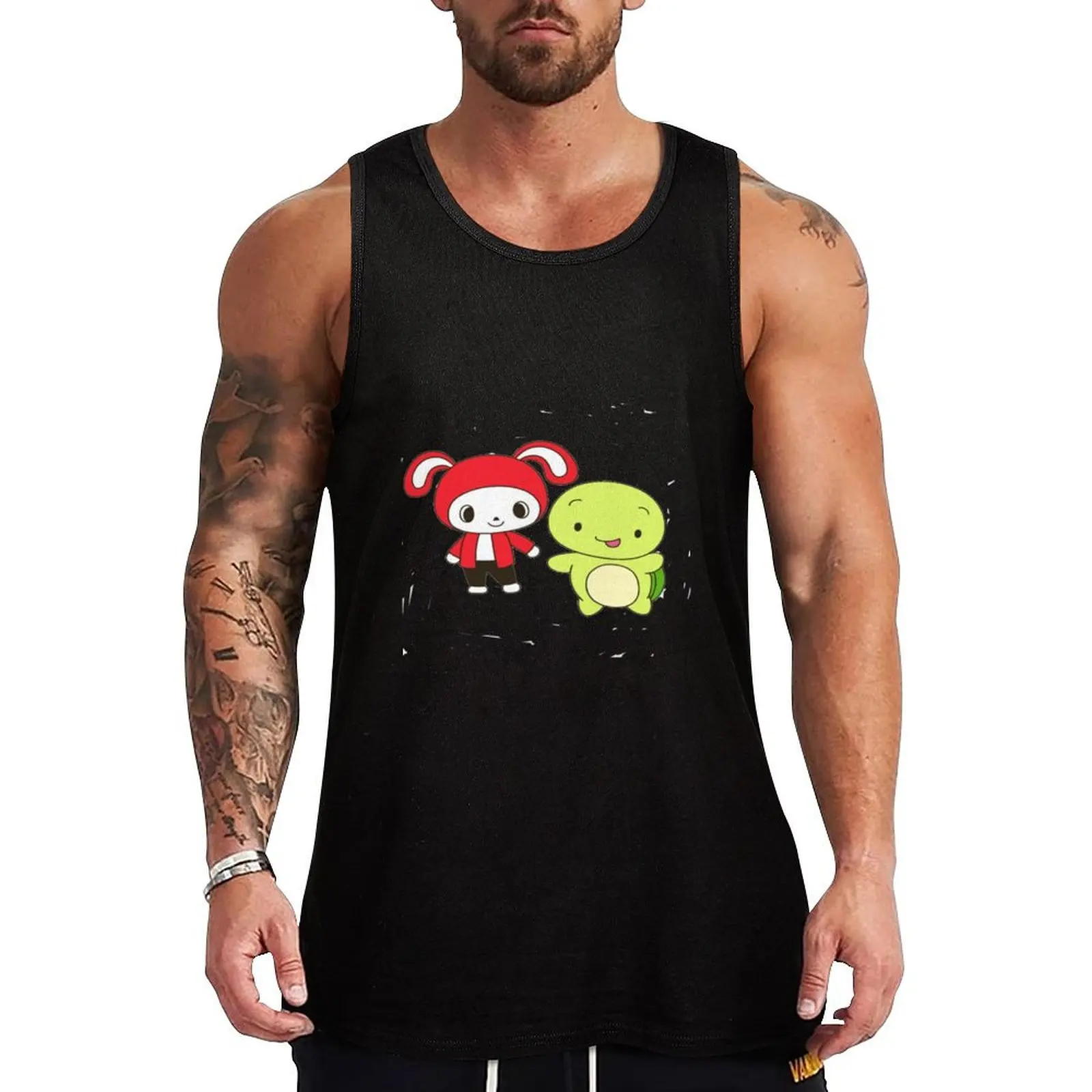 

jj mikey maizen Tank Top anime t-shirts gym clothes men Gym wear