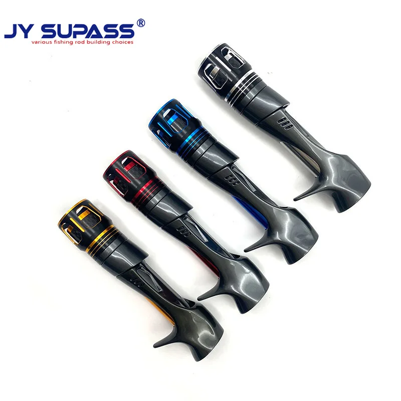 JY SUPASS PCS-PCS custom fishing rod casting reel seat EVA Grip with and A Cork handle Use To DIY Fish Rod Building and Repair