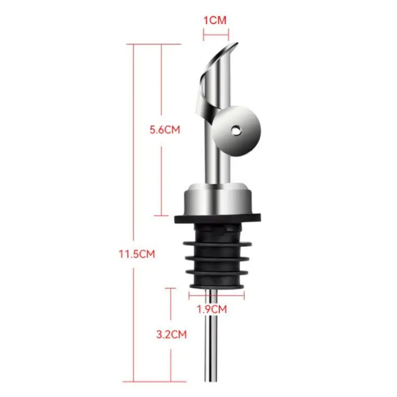 Professional-Grade Stainless Steel Pourer with Funnel for Oil Bottles Ensures Consistent Flow Rate