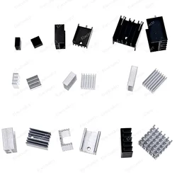 33pcs Heatsink Kit Cooler Heat Sink Cooling Raspberry Pi VRAM CPU GPU VGA IC Laptop LED MOSFET Transistor SCR Voltage Regulator