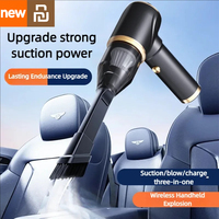Xiami Youpin 3in1 Car Wireless Handheld Vacuum Cleaner USB Portable Charging Blowsuction Integrated Dust Collector For Home Car