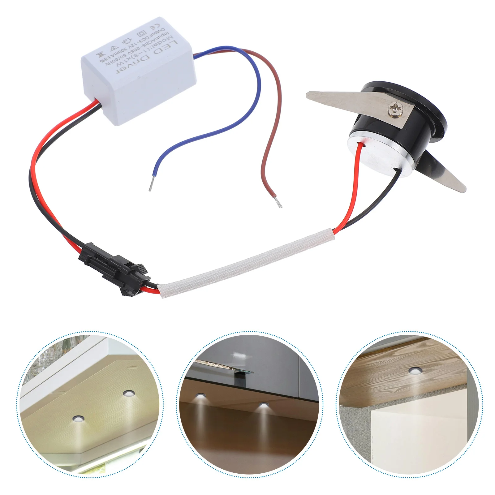 

Mini Recessed Well Light Warm 3000k Small LED Cabinet Ceiling Lamp Display Showcase Spot Light LED Lighting Supply