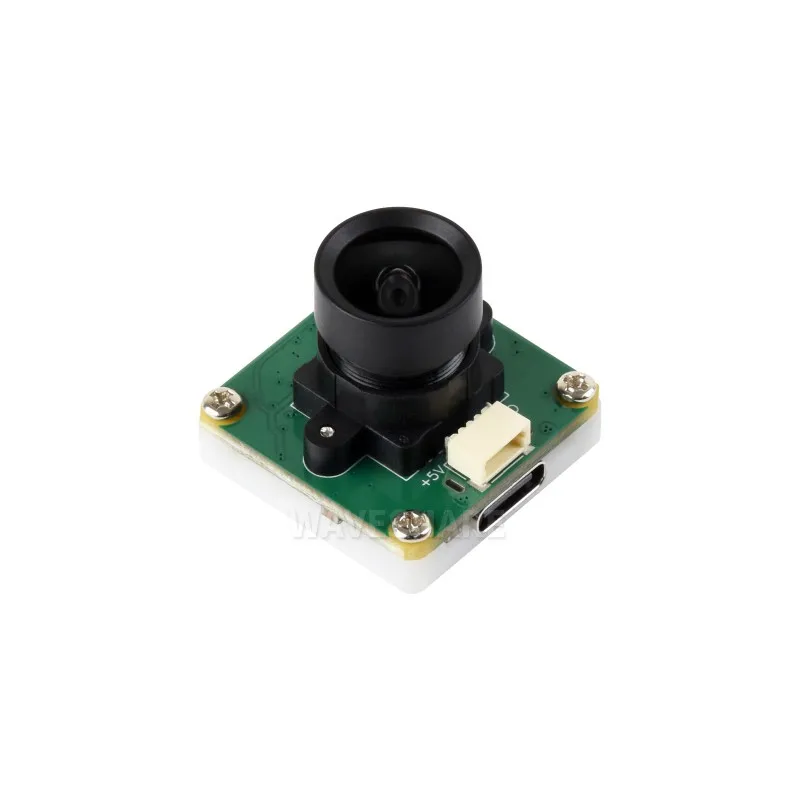 Waveshare OV4689 4MP USB Camera (A), 92° FOV, Supports Type-C Port And SH1.0 4PIN Header,  Plug And Play,Distortion-free