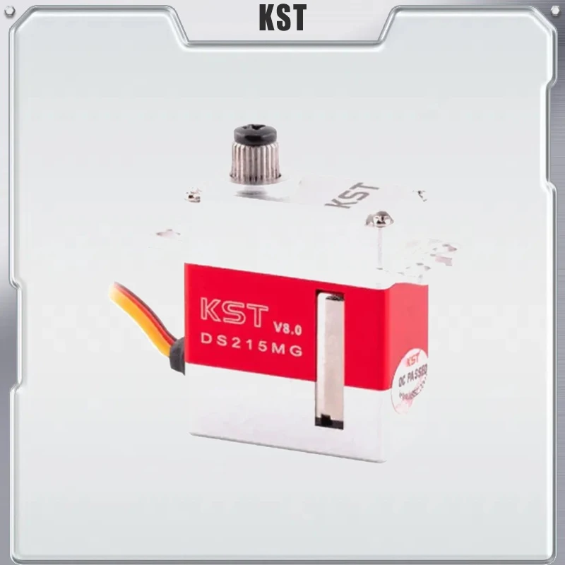 

KST DS215MG Digital V8.0 Version Coreless Swashplate CCPM / Rudder Servo For 380 450 480 500 RC Helicopter