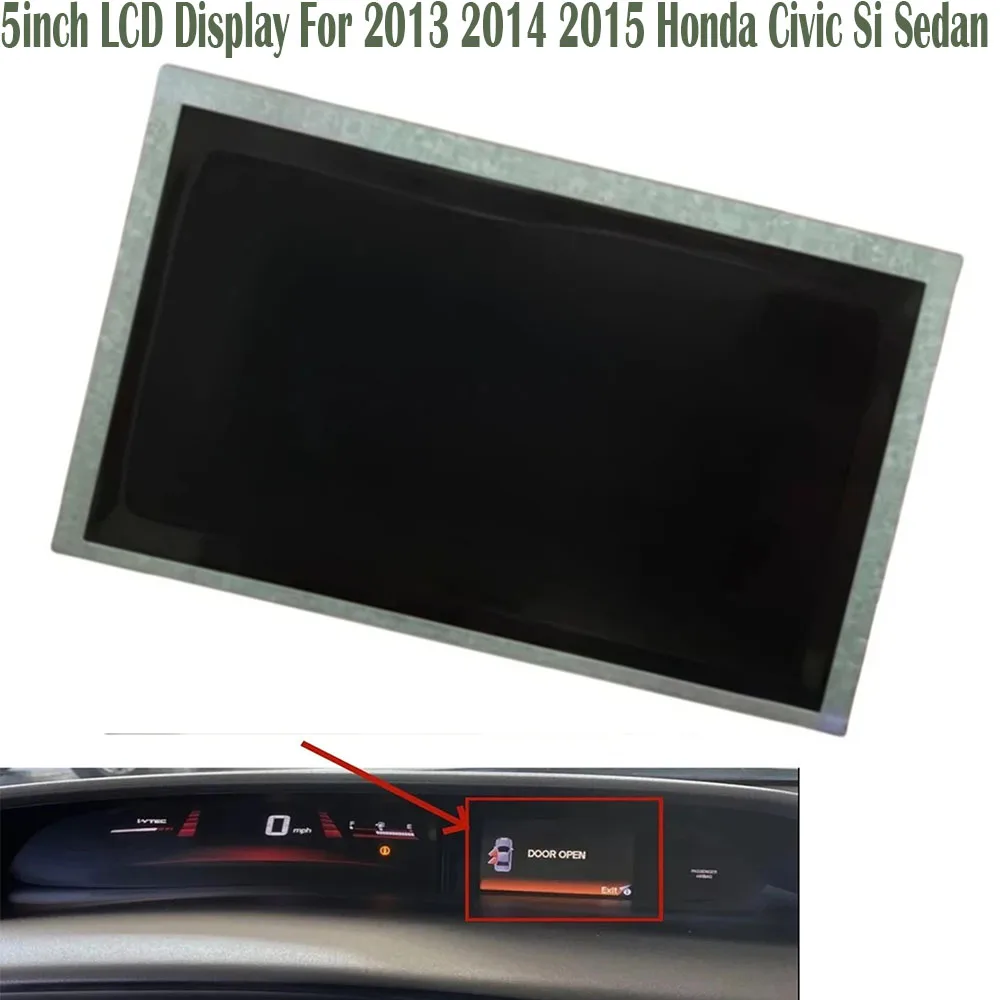 

C050FTN01.1 For 2013 2014 2015 Honda Civic Si Sedan 5inch LCD Display Car Radio Head-up Unit Screen Repairment