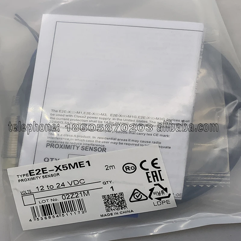 

New Ultrasonic Sensor in Stock E4PA-LS50-M1-N E4PA-LS50-M1 High Quality Seller One-year Warranty