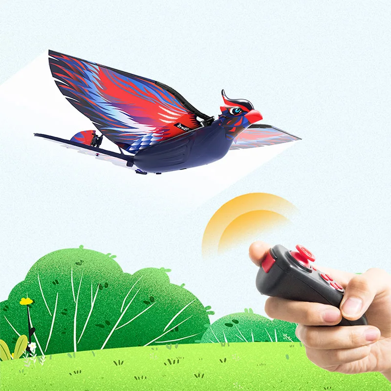 

Bionic flapping wing intelligent aircraft remote control toy
