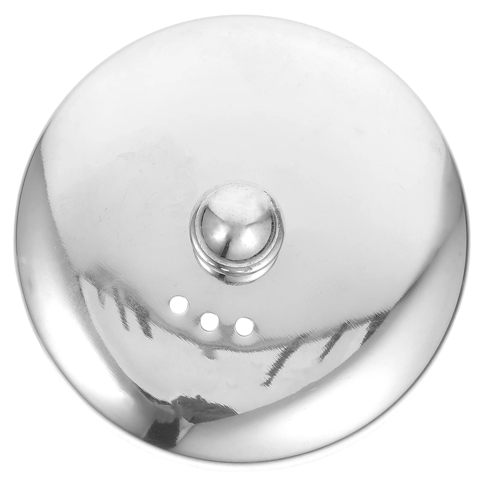 Tampa de bule de aço inoxidável, substituição de 8.1 cm para chaleira, copo, panelas, infusor de chá, reutilizável, 1 peça