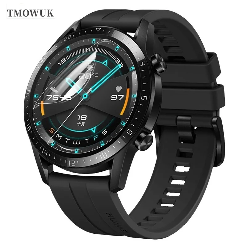 

For FOSSIL Gen 5 5E 6 42MM 44MM Tempered Glass Screen Protector Smart Watch HD Anti-Scratch 9H Hardness Ultra-Thin Anti-scratch