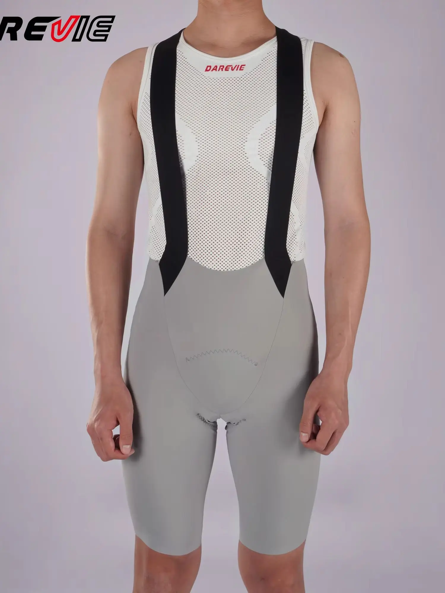 AliExpress DAREVIE Men's Cycling Bib Shorts Seamless 5.0 Italy ELASTIC-INTERFACE® Pad Cycling Shorts Compression Anti Slip Men's Shorts