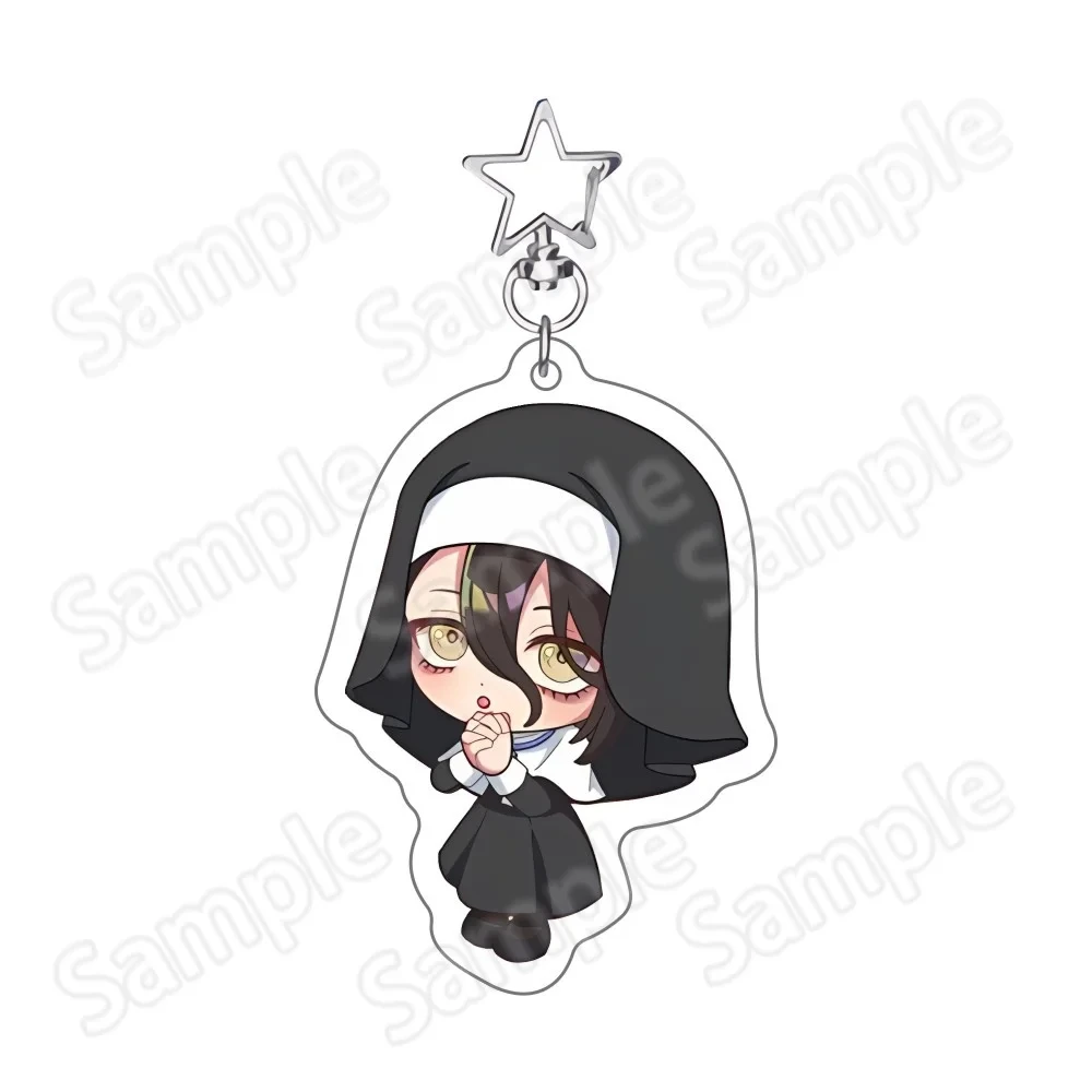 Anime My Dress-Up Darling Chibi New 6cm Acrylic Stand Keychain Figure, Marin Kitagawa Sono Bisque Doll New Cute Mini Plate, Orna