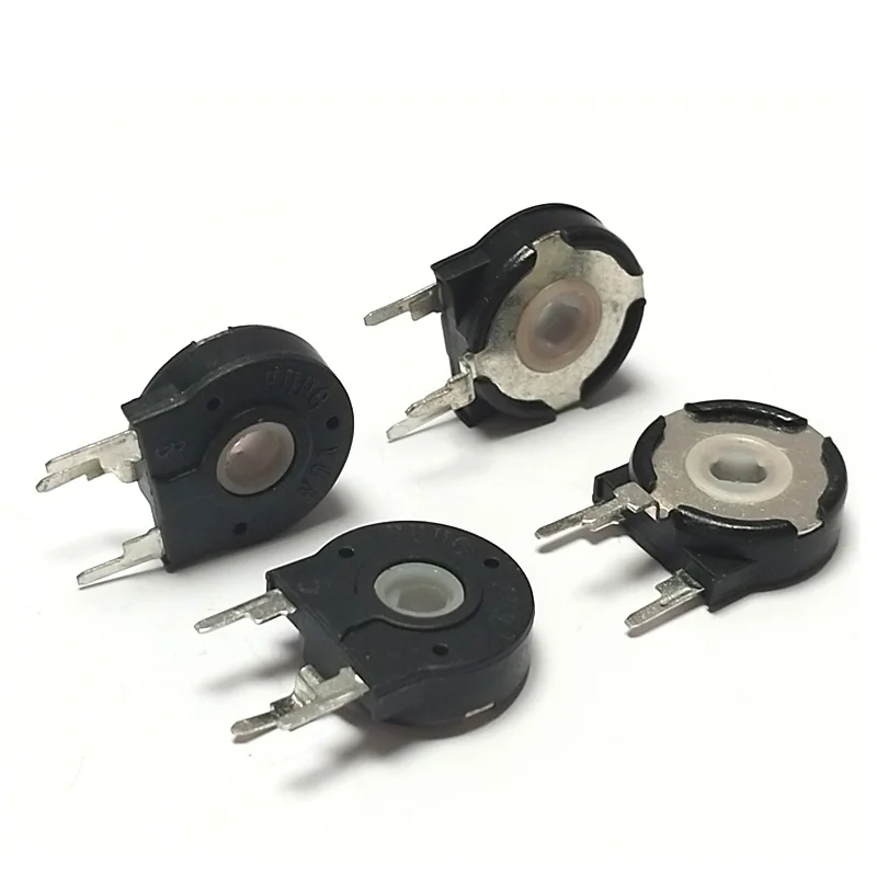 مفتاح عمودي قابل للتعديل بفتحة بيضاوية ، مقياس الجهد PT15 ، 3Pin ، 1K ، 2K ، 5K ، 10K ، 20K ، 50K ، مقاومة ، ks K ، 1M ، 500 أوم ، 10 1.3