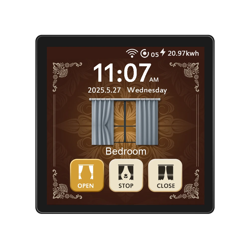 Hot Sell 2025 Lanbon L10 Big Screen Latest Model Tuya WiFi Smart Switch Factory Price Directly Support Alexa Google