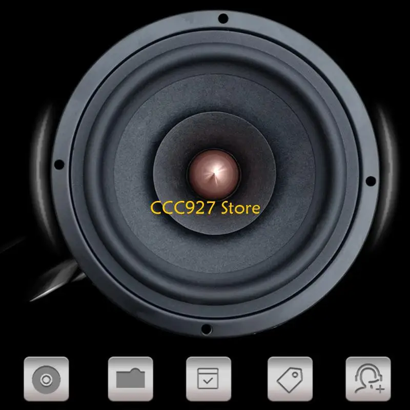 مكبرات صوت متوسطة المدى ديناميكية B03F مقاس 5.25 بوصة للحصول على جودة صوت فائقة للحصول على نطاق متوسط ​​واضح في التركيب الجمركي
