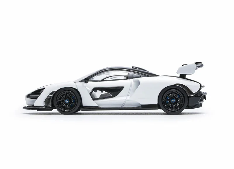 MASDI 1:64 Senna Black / Panda Black White Diecast Model Car
