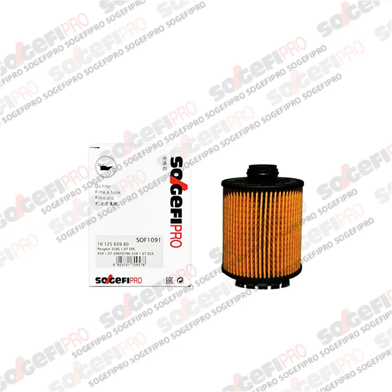 For Citroen C5 X 2021- PureTech 180 1.6 For DS DS 9 2020- 1.6 E-TENSE 250 1.6 SOGEFIPRO Engine Oil Filter SOF1091 Replace