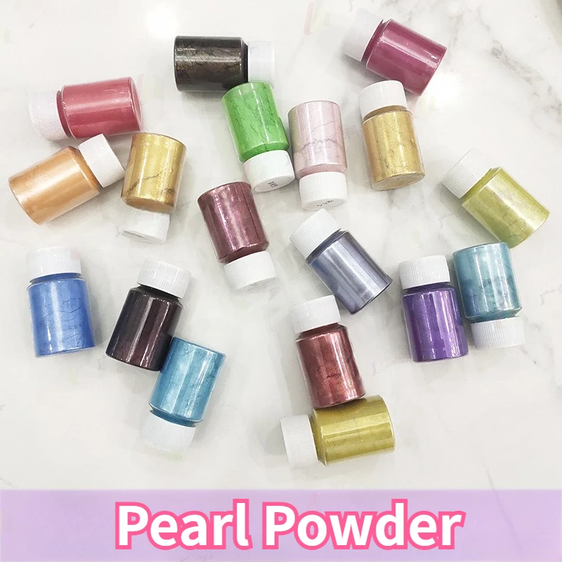 1 scatola polvere per unghie gradiente effetto specchio polvere di perle rosa cromo perla Nail Art Glitter Auroras sfregamento polvere Nail Manicure Decor