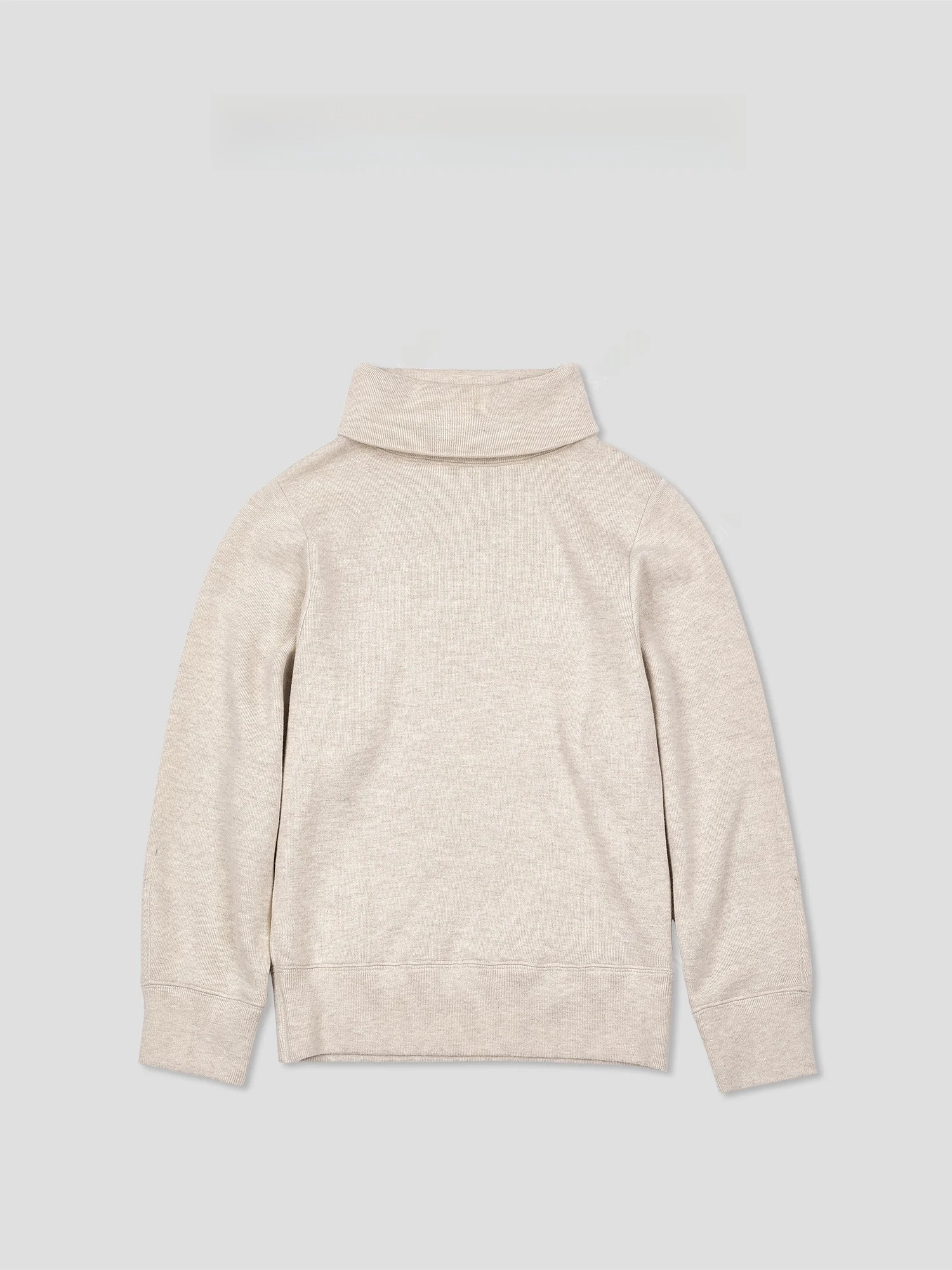 

Теплый свитер Warmi Studio с высоким воротником, повседневный, женский, вязаный, с длинными рукавами, из смесовой шерсти, зимний топ