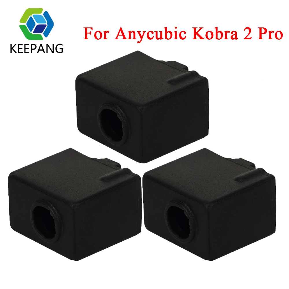 

3 шт., силиконовые носки для нагревательных блоков Anycubic Kobra 2 Pro