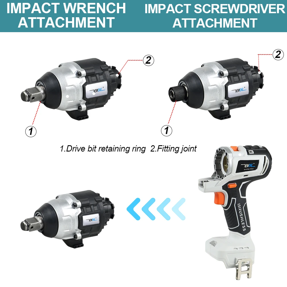 Cordless Brushless Wrench Dril Recip Saw Jig saw Circular Saw Chainsaw Oscillating Tool Sander Screw Driver  For makita Battery