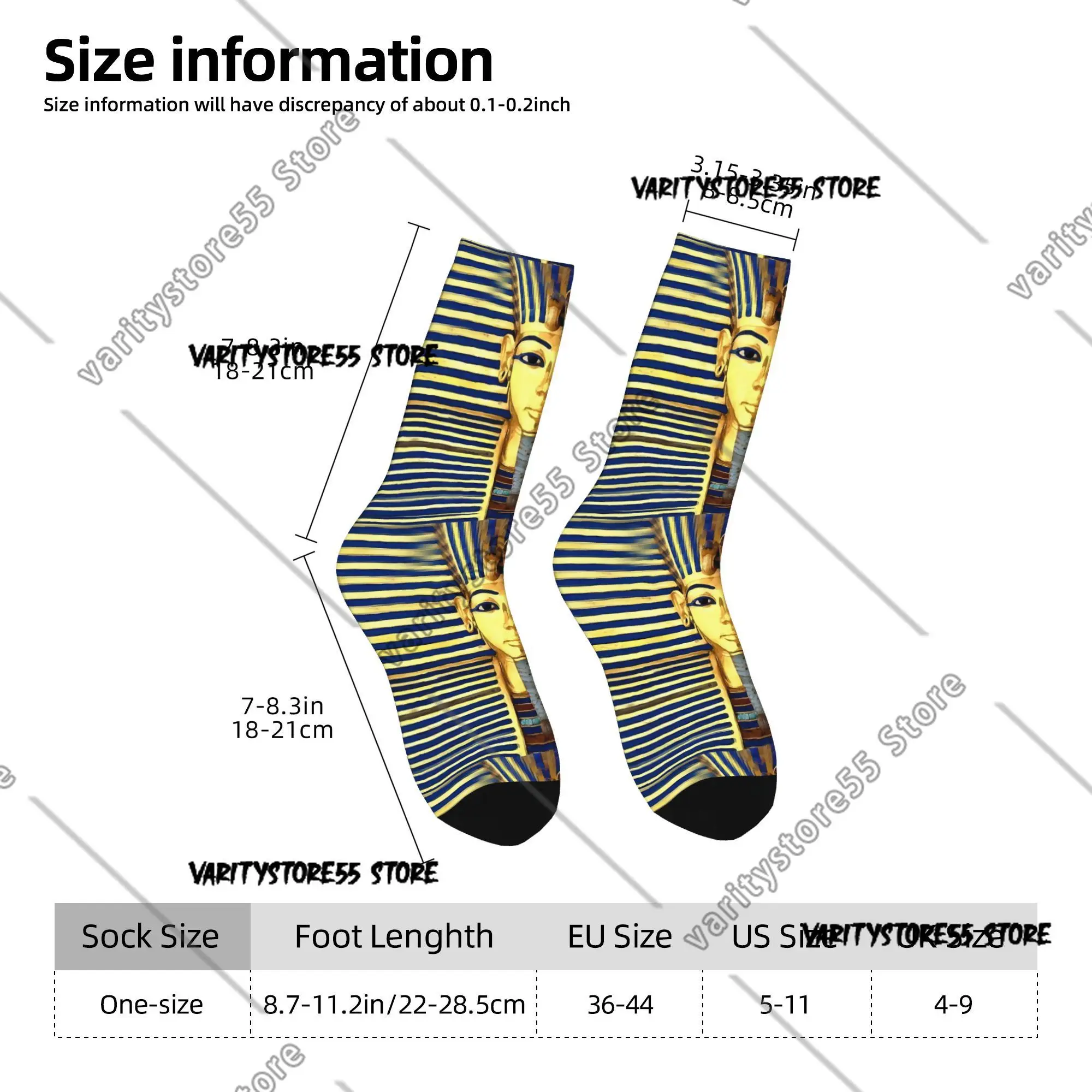 Murales de pirámide egipcia, calcetines de ciclismo antiguos de faraón para hombres, novedad de humedad, calcetines deportivos para todas las estaciones