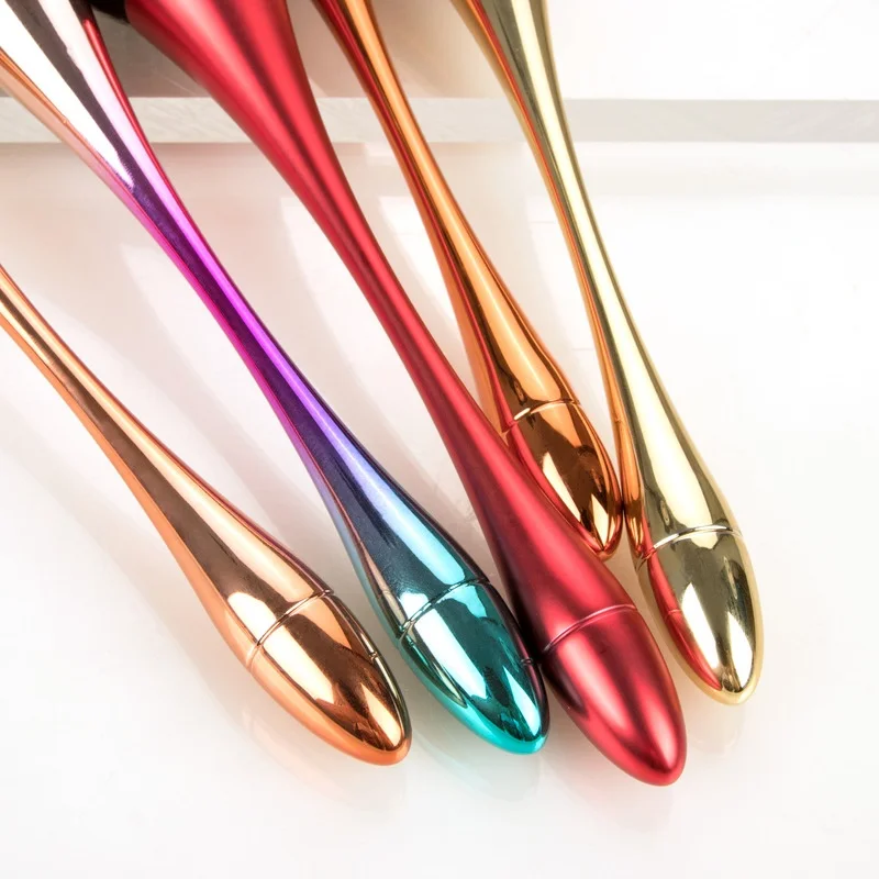 ネイルダストクリーニングブラシ 7 スタイルプロフェッショナルネイルアートメイクアップブラシロングハンドル超ふわふわダスト除去マニキュアツール