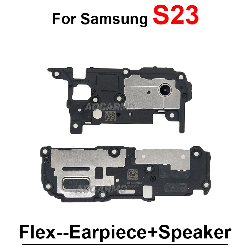 For Samsung Galaxy S23 S24 Ultra S23U S25 S24+ Plus Loudspeaker Vibrator Buzzer Ring + Ear Speaker Earpiece Flex Replacement image 2