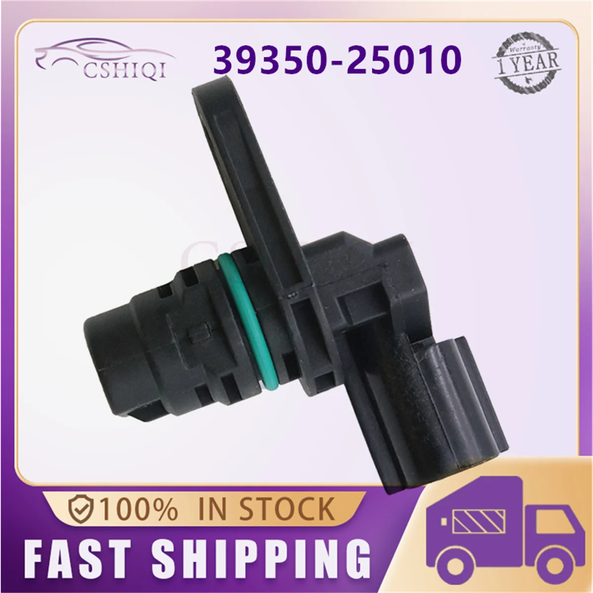 

39350-25010 Датчик положения распределительного вала для 2006-2016 HYUNDAI Santa Fe Sport KIA Optima Sportage MAZDA 3935025010 Автомобильные аксессуары