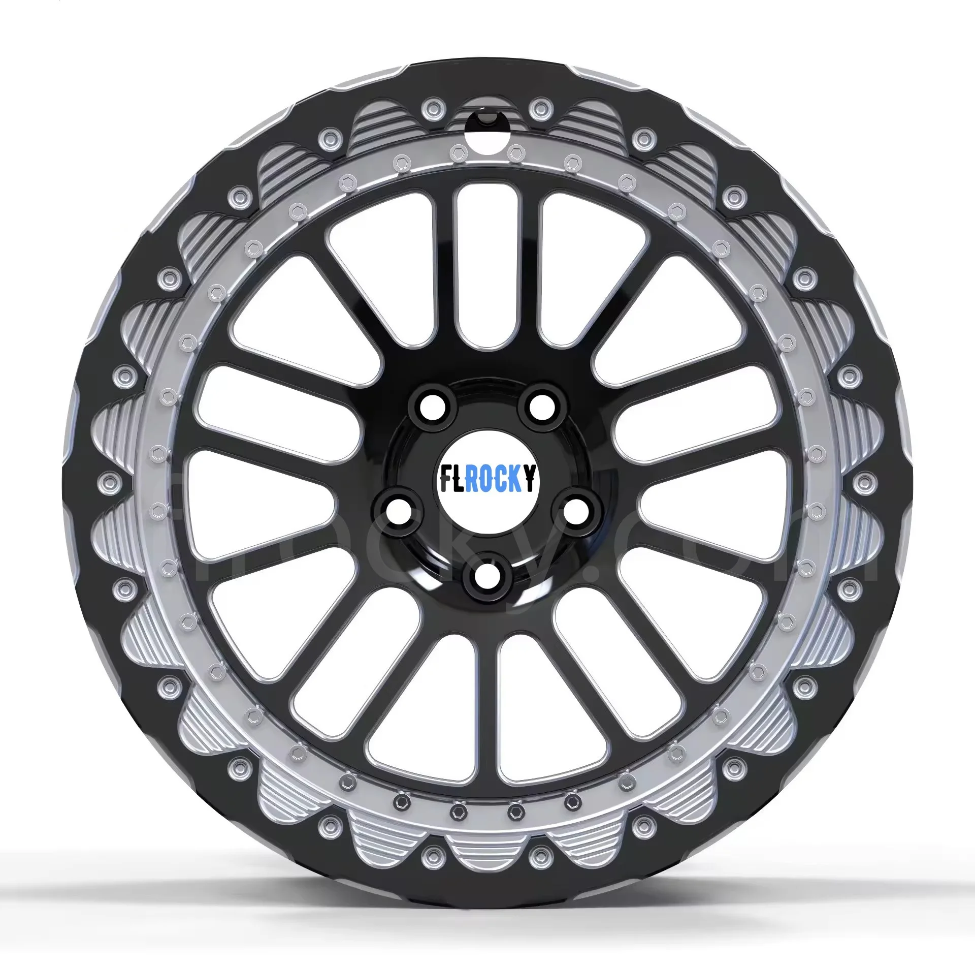 Flrocky Carbon Fiber Wheels 6x139.7 5x130 Rims Off-Road 17-24 Inch for  Range Rover