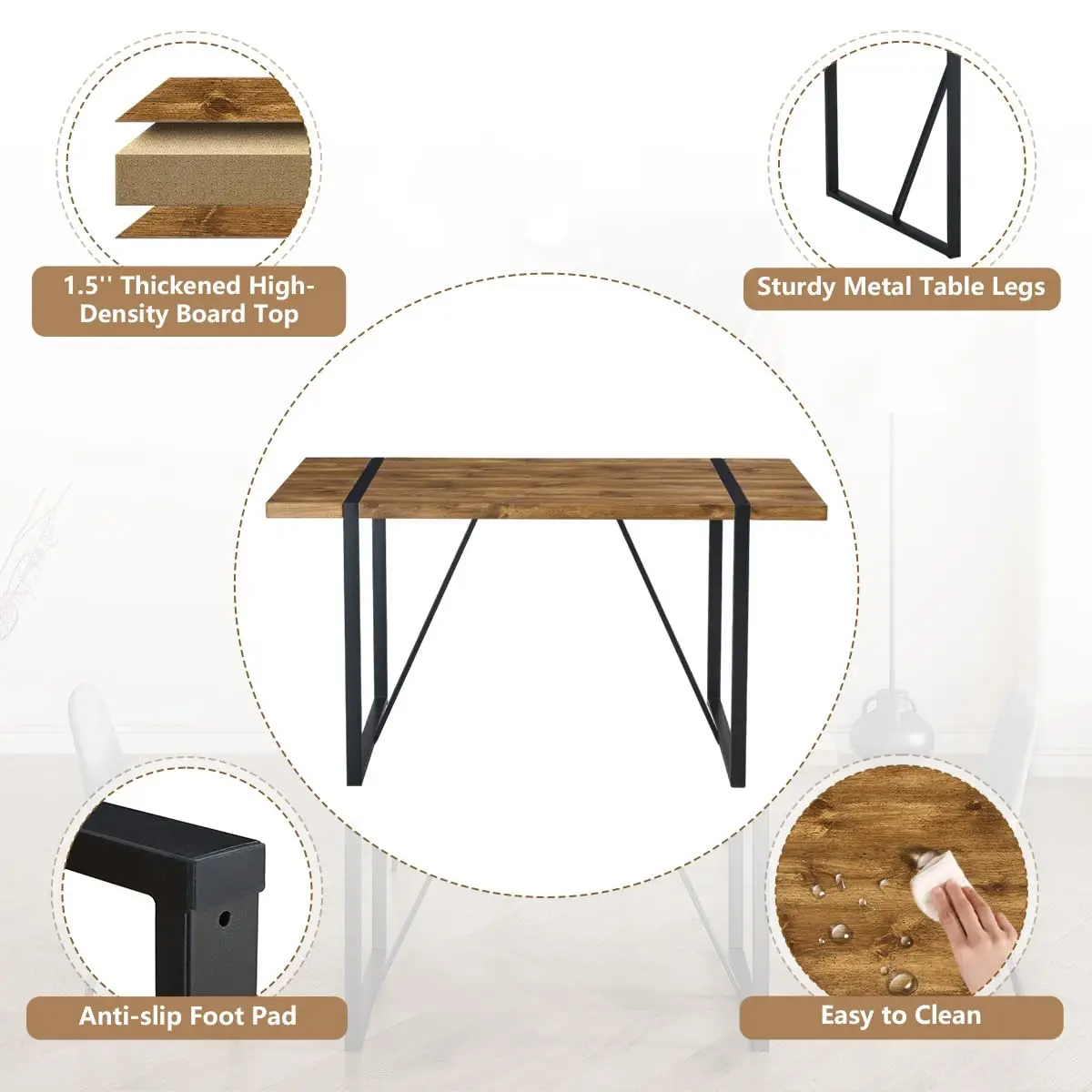 Thumbnail 4 - #19 Most Popular Dining Table and Chair Sets