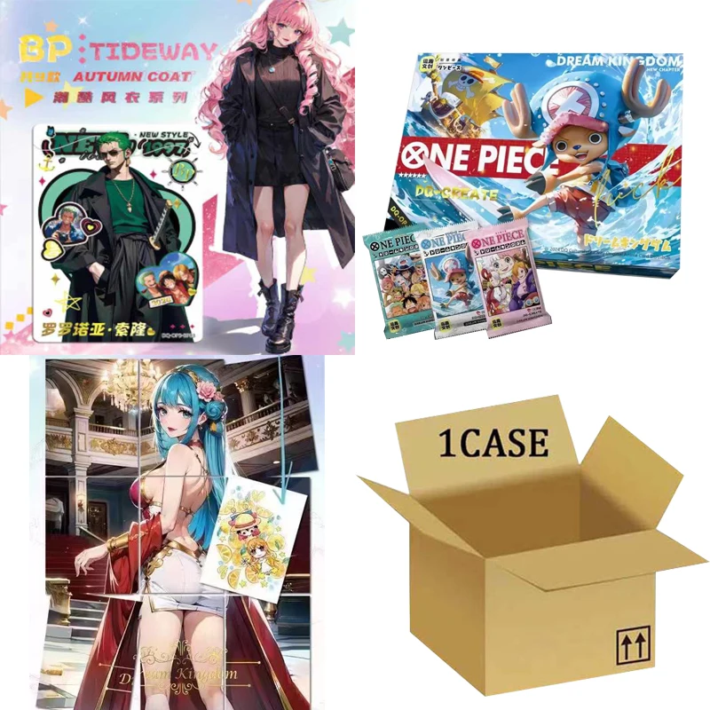 Wholesales One Piece Collection Cards Dq Cultural Creativity One Piece 3 Dream Kingdom Booster Box 1Case Playing Cards