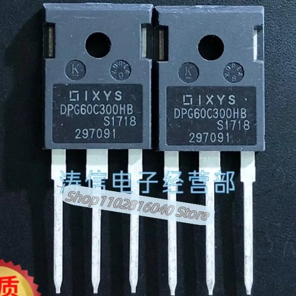 

10PCS/Lot DPG60C300HB TO-247 60A 300V Best Quality Imported Original Spot