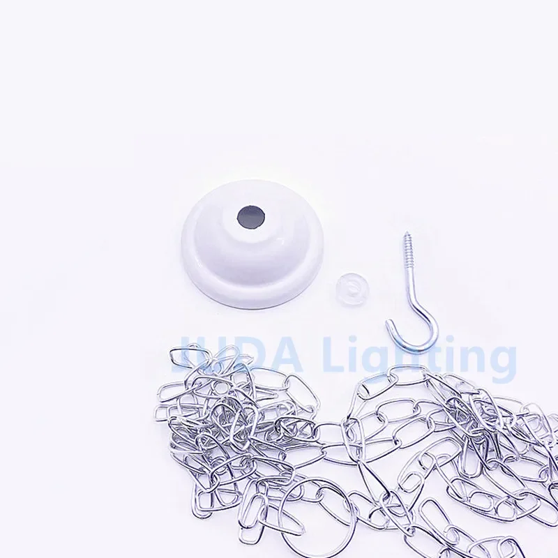 T5 Fluorescent lamp holder hanging chain accessories T8 fluorescent lamp bracket chain Factory warehouse lighting fittings