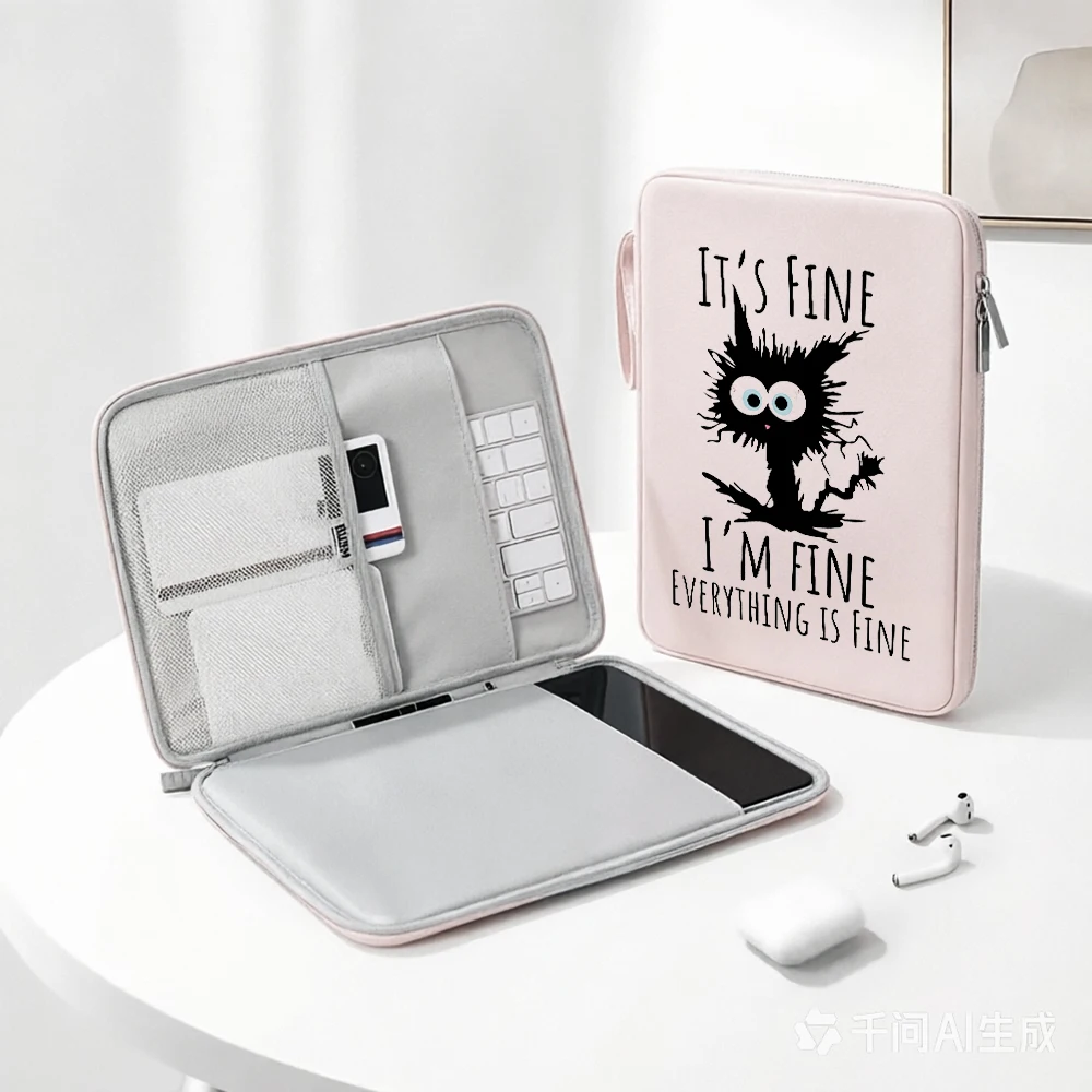 Tablet Cases Bag Sleeve 11-13.3 Inch Tablet pouch for IPad air case Pro Samsung Xiaomi Tablet pouch Shockproof  Multi Pockets