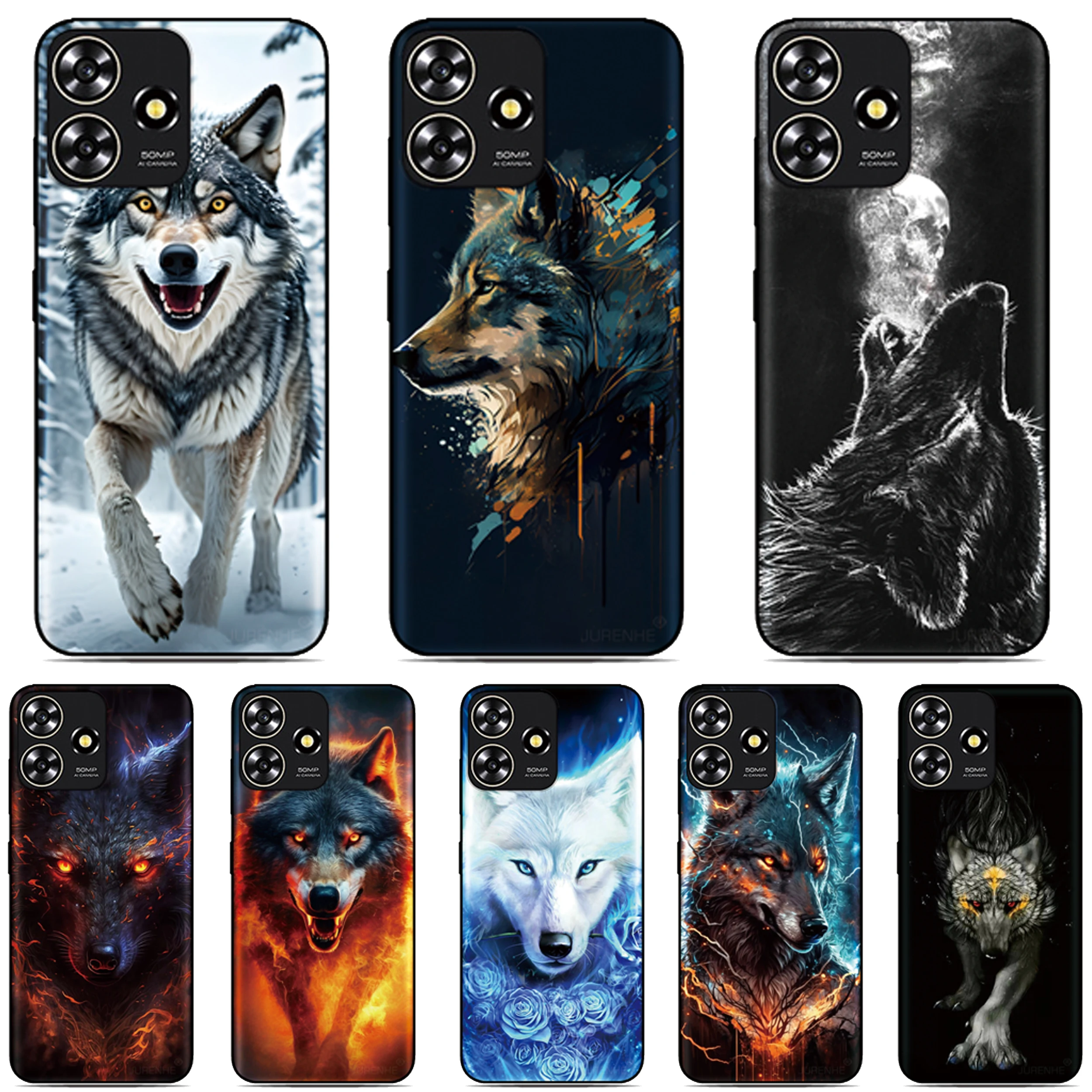 

Wolf Animal Phone Case For Nokia G42 C32 C22 C20 C10 C12 C02 G22 G21 G20 G10 C1 6.1 G11 C01 C21 Plus X10 X20 X30 Back Cover