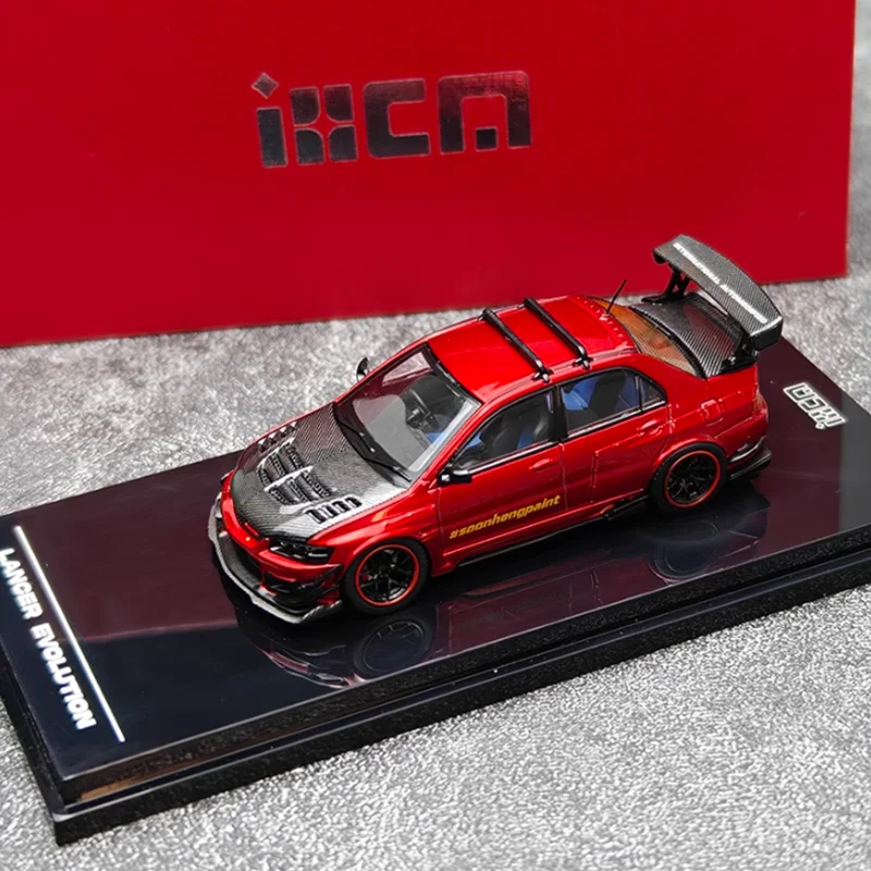 

Литой под давлением масштаб 1:64 EVO 9-го поколения, ограниченная серия, имитация сплава, модель автомобиля, коллекция, сувенир, подарок, игрушка, украшение для дисплея