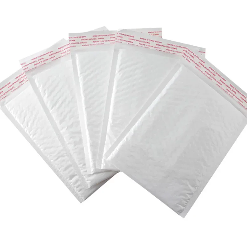 50 PCS/Lot White Foam Envelope Bags Self Seal Mailers Padded Shipping Envelopes With Bubble Mailing Bag Shipping Packages Bag