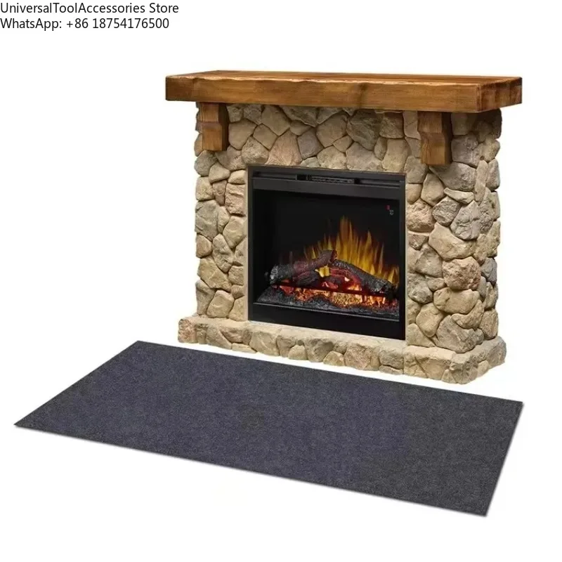 

Wall-mounted Electric Fireplace With Fireplace Mantel Shelf Living Room Furniture