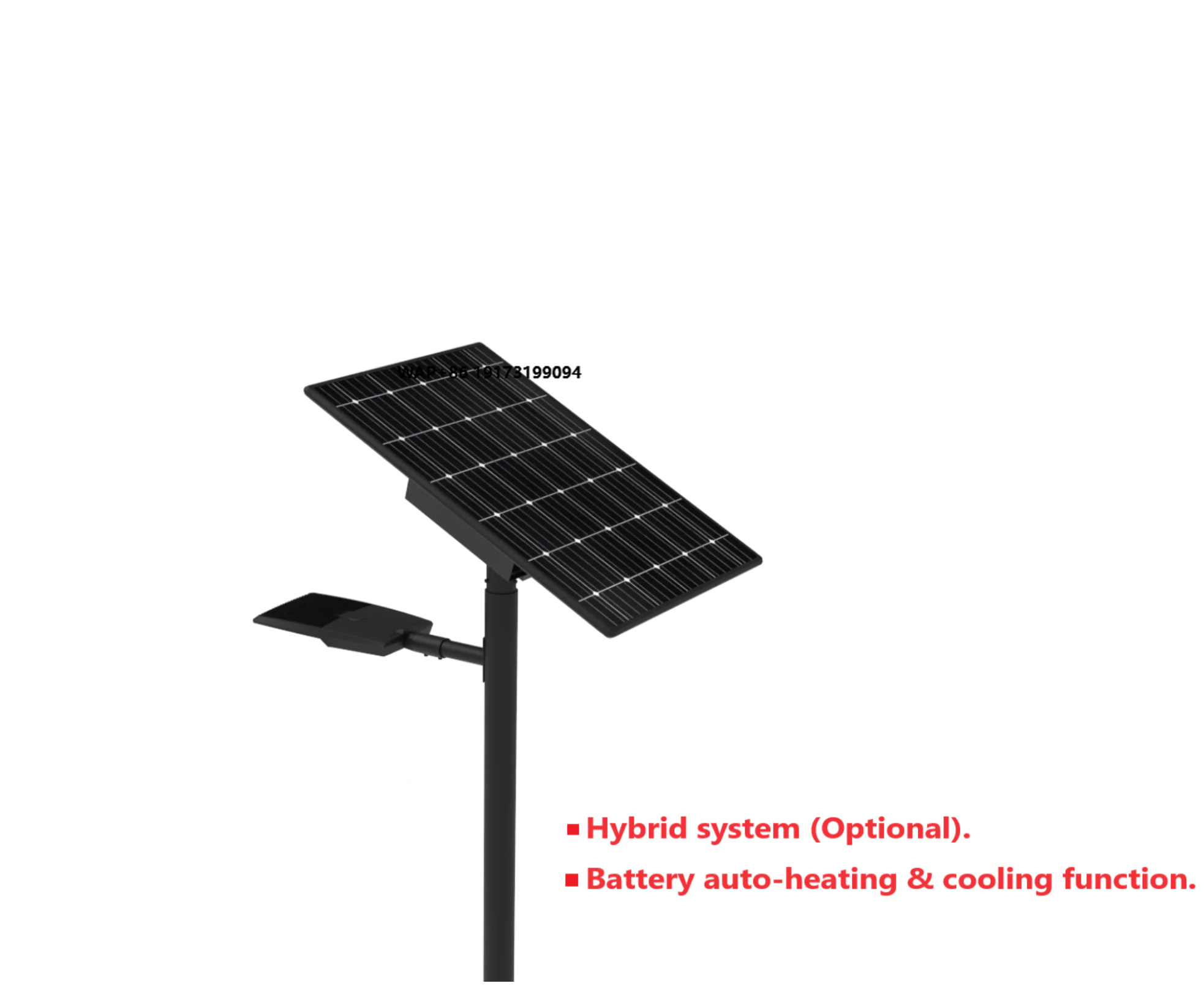 

New Design STQ-STP 100W Split Type Outdoor Solar LED Street Light with Waterproof for Energy Saving for Road